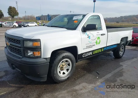 2014 Chevrolet Silverado 1500 Work Truck 1Wt z USA, uszkodzony, nr VIN 1GCNCPEH4EZ300146